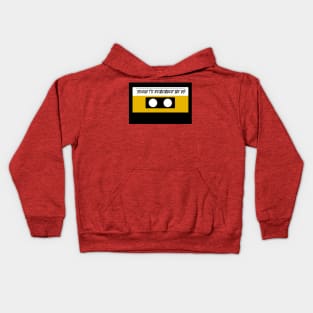 Songs To Remember Me by Kids Hoodie